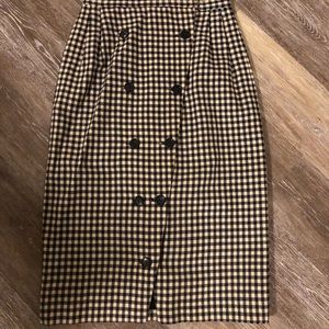 Vintage Handmade Wool Skirt